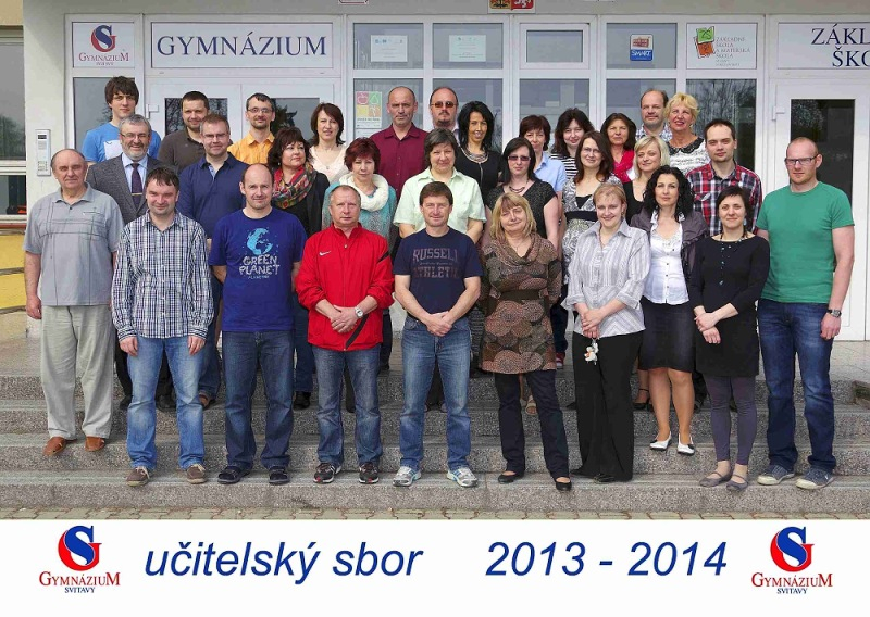 Pedagogický sbor školy 2013-2014