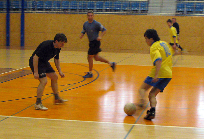 Z futsalového turnaje 23. 4. 2008.