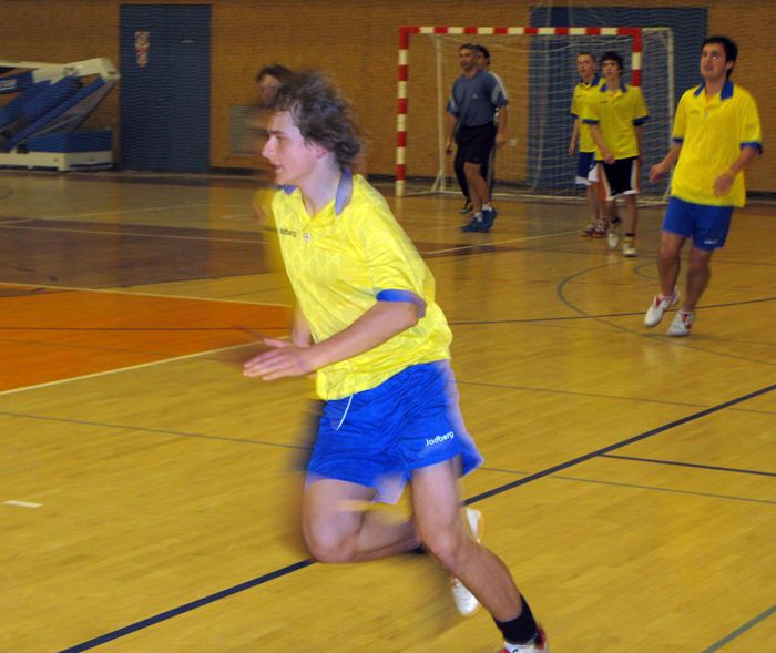 Z futsalovÃ©ho turnaje 23. 4. 2008.