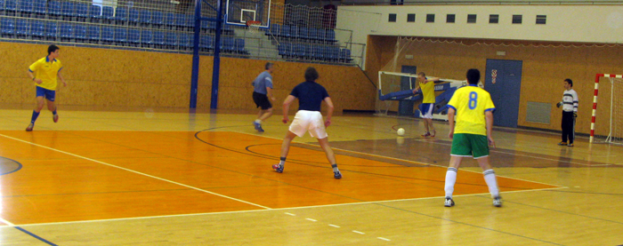 Z futsalového turnaje 23. 4. 2008.