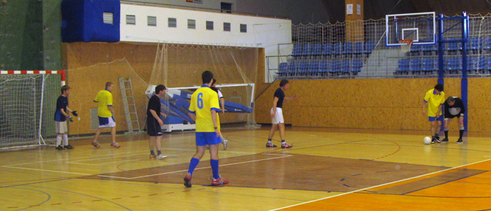 Z futsalového turnaje 23. 4. 2008.