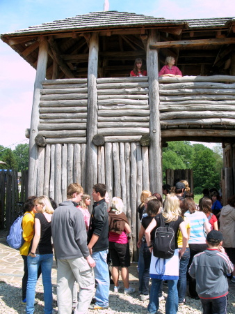 Archeoskanzen Krásná (i následující fotografie)