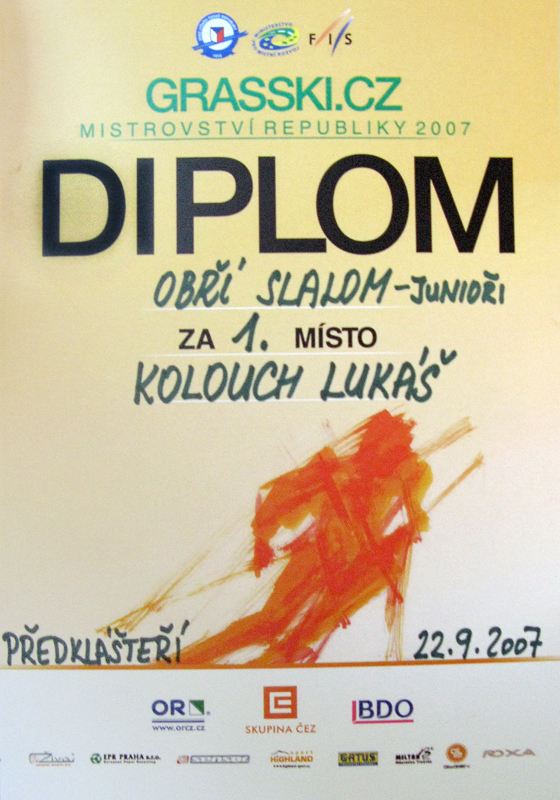 Diplom L. Koloucha.