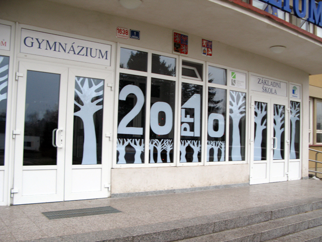 VÃ¡noÄnÃ­ vÃ½zdoba Å¡koly 2009