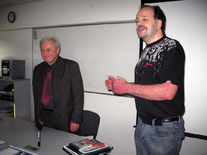 Na besedÄ› se Stanislavem GabÄanem.