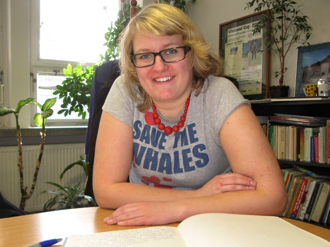 Lucie MackÅ¯ tiskovÃ¡ mluvÄÃ­ projektu Vzduchoplavec KrÃ¡Ämera