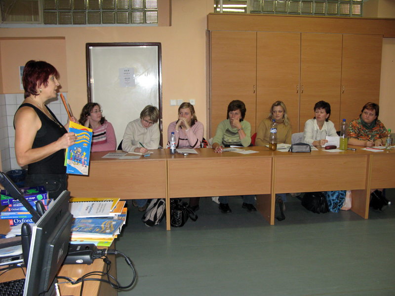 Účastníci semináře pro učitele základních škol