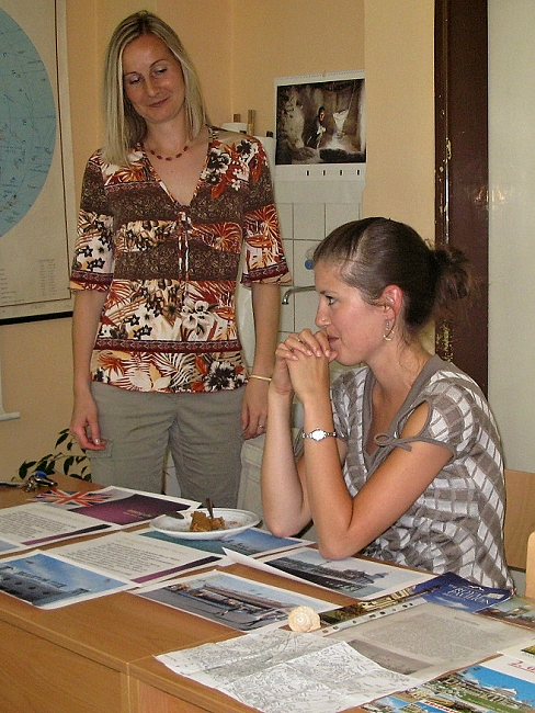 OrganizÃ¡torky vÃ½stavy (Mgr. K. SezemskÃ¡ a Mgr. Z. BartoÅ¡ovÃ¡)