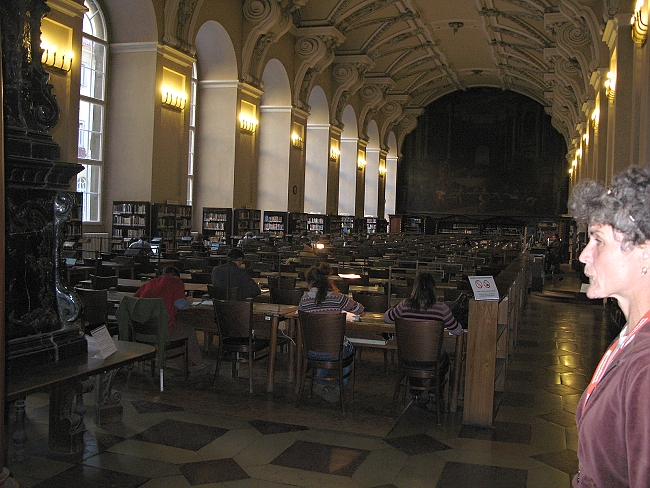 V Národní knihovně v Klementinu