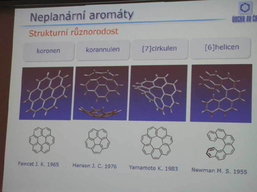 VÄ›da se vÄ›nuje i organickÃ½m aromatickÃ½m uhlovodÃ­kÅ¯m.