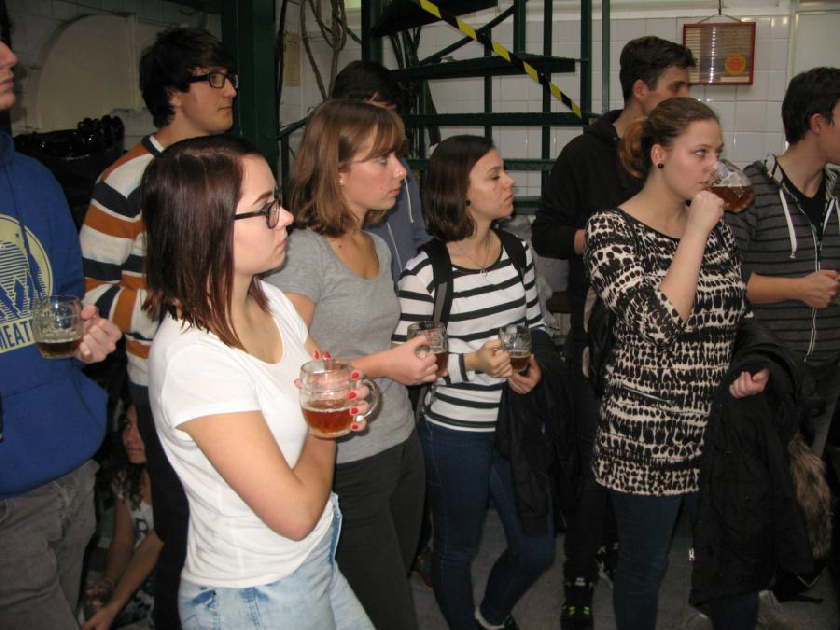 Degustace umÃ­rnÄ›nÃ©ho typu nesmÃ­ v pivovaru chybÄ›t.