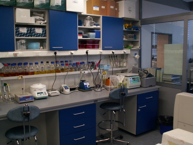 Ãšstav molekulÃ¡rnÃ­ genetiky 2009. StandardnÃ­ vybavenÃ­ laboratoÅ™e.